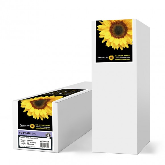 PermaJet FB Pearl 300gsm Inkjet Paper 17 Inch x 15m Roll PJ63158